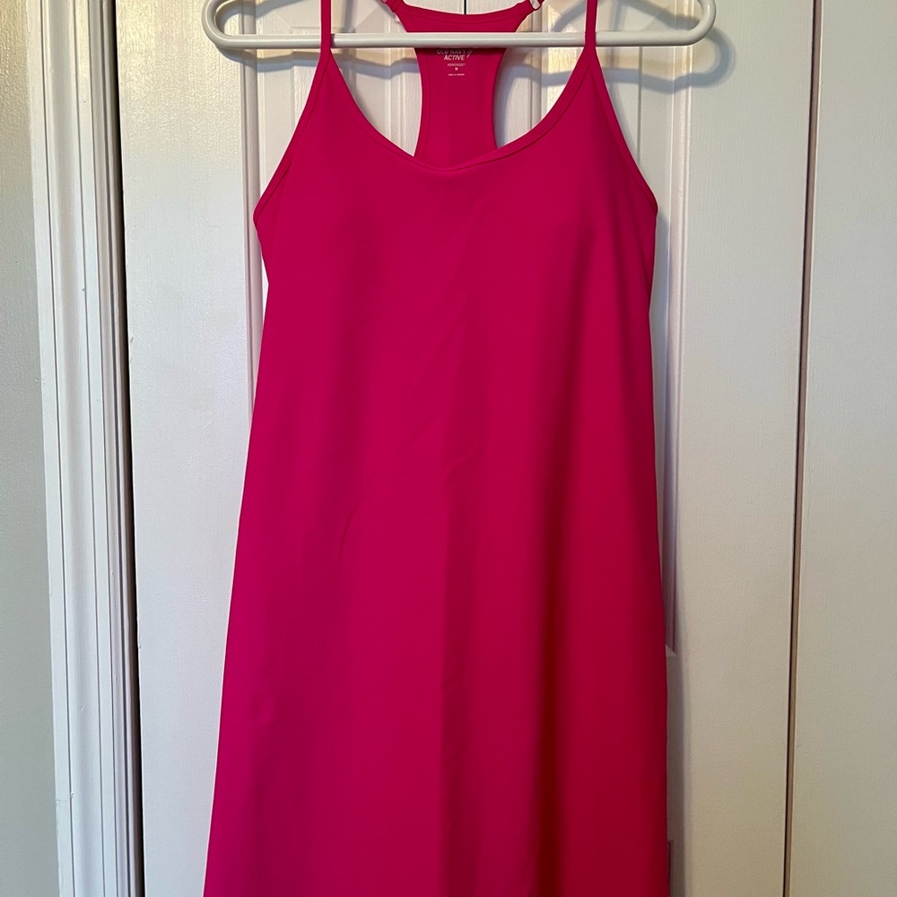 Old Navy Active Bright Pink Athletic Dress